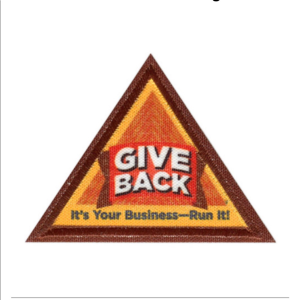 Brownie Give Back Badge lot of 9